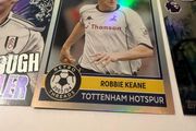Topps Premier League Cards Lot - 6 Insert/Special Cards (Robbie Keane Retro, Rodri, Fowler)