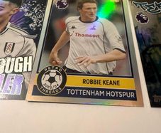 Topps Premier League Cards Lot - 6 Insert/Special Cards (Robbie Keane Retro, Rodri, Fowler)