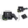2043 Camera Tripod Quick Release Plate Double Insurance Button Image 7