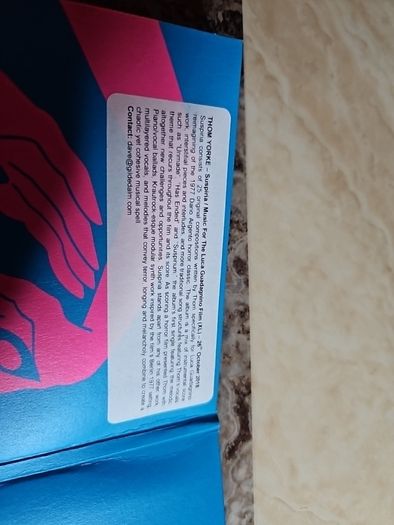 Thom Yorke 2CD  - Suspiria