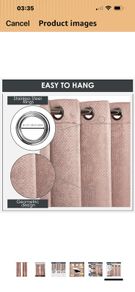 Pink Bedroom Set Curtains/Lamps & Lampshade