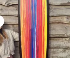 Phil Grace Longboard 9'0 All Rounder Polish and Resin Rainbow Tint