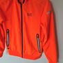 Armani ventus Hooded jacket Size small Pit to pit 19" coral/orange in excellent condition Image 5