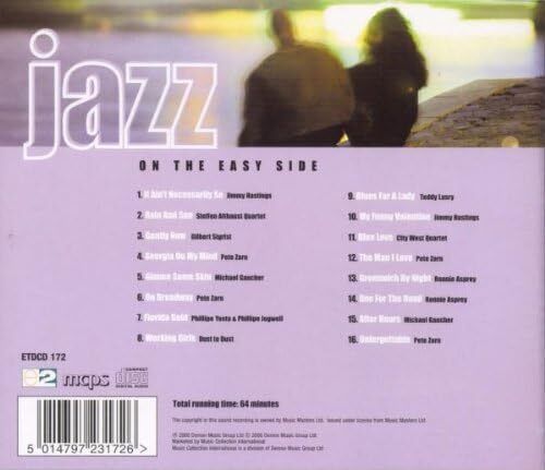Free Postage! Jazz on the Easy Side. CD.