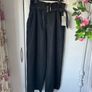 trousers Bnwt 100% linen Zara size small Image 4