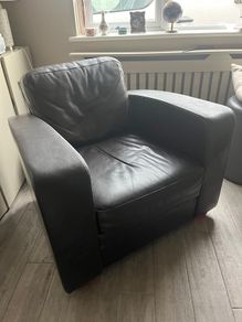 Comfy Leather Armchair