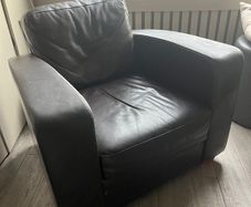 Comfy Leather Armchair