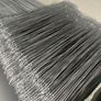 1000x   Long Double Loop Metal Wire Cable Tie Steel Twist Rebar/Garden Image 3