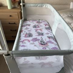 3-in-1 Baby Bassinet / Bedside Sleeper with Mattress & Bedding