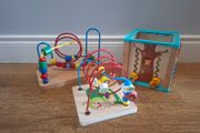 Wooden Montessori Toy Bundle - 3 Piece Set