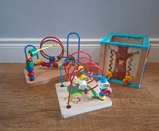 Wooden Montessori Toy Bundle - 3 Piece Set