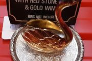 vintage boxed silver plated swan
