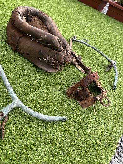 vintage donkey collar