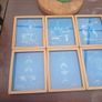 OPTICAL Prints,Vintage Style,  Set of 6 in Quality Frames Image 3