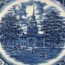 Vintage Liberty blue cabinet plate Image 6