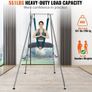 Aerial Yoga Frame & Yoga Hammock, 9.67 ft Height Professional Yoga Swing Stand Comes with 6.6 Yards Aerial Hammock, Max 551.15 lbs Load Capacity Yoga Rig for Indoor Outdoor Aerial Yoga, Green Image 6