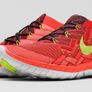 Nike Free 3.0 Flyknit Black Volt University Red Bright Crimson UK 11 / US 12 Image 4