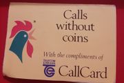 call card information