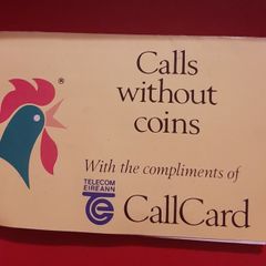 call card information
