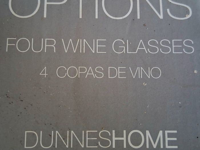 2 Wine Glasses - Dunnes Stores
