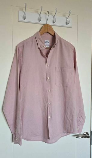 Zara shirt relaxed fit - linen & cotton materials