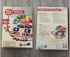 Playtive Telling The Time Puzzle