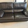 3 Piece leather sofa suite Image 2