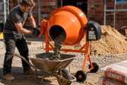 Cement Mixer 63 Litre  Electric Concrete Mixer