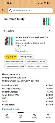 Malibu C hard water treatment kit (shampoo and conditioner)