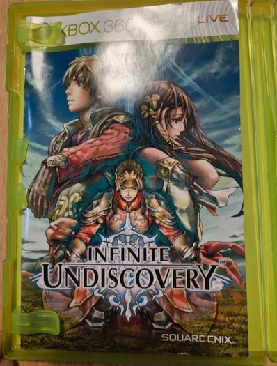 Infinite Undiscovery Xbox 360 PAL CIB complete 2 discs, manual