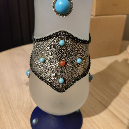 Blue Glass Vase