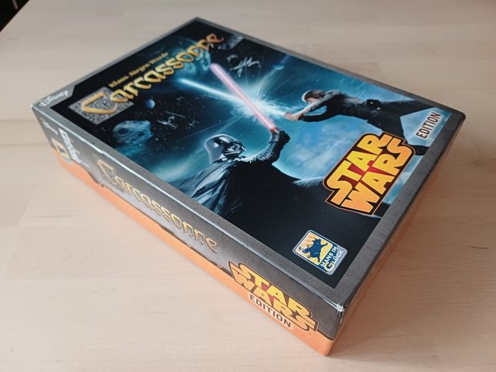 Carcassonne Star Wars Edition Family Strategy Disney Board Game OOP 2015