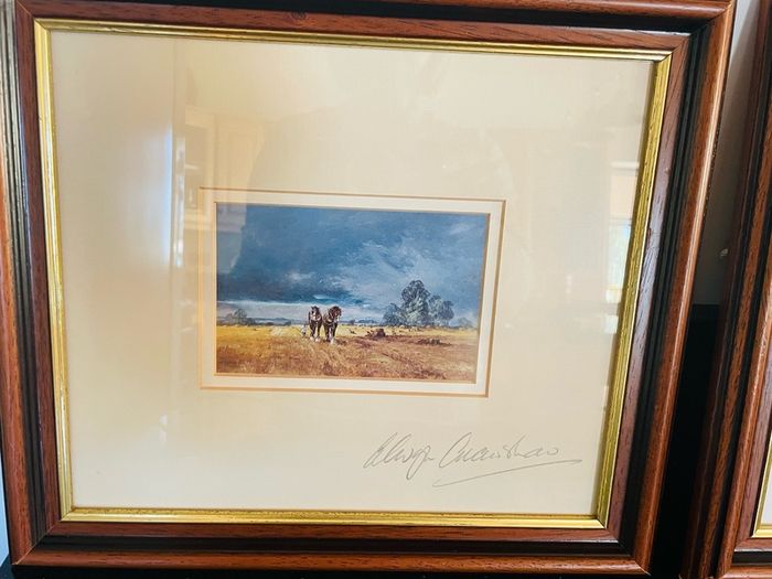 Working Horse Prints Signed by Alwyn Crawshaw