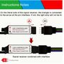 5050RGB LED Strip 24-Key Infrared Remote Control Multi-Color Adjustable Rainbow Changing Flexible LED Strip Image 4
