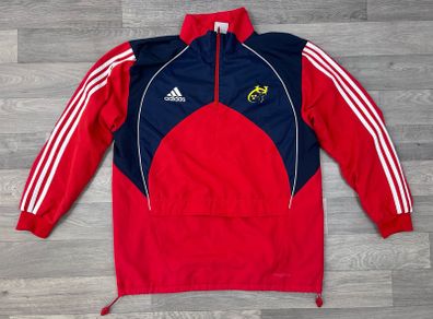 Vintage 2007 Adidas Munster Rugby Anorak Jacket Medium