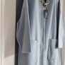 PAUL COSTELLOE powder blue oversized bucket coat Sz L - Fit 16-18UK - Bnwt Rrp 195 Image 2