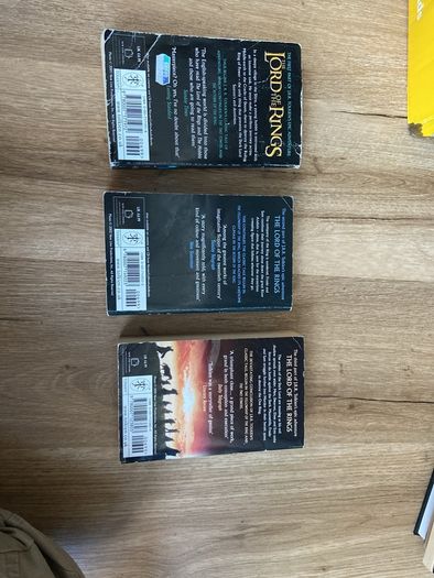 The lord of the rings trilogy jrr Tolkien