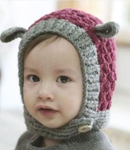 Cat Ears Crochet Hat