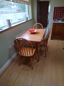 table and chairs