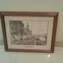 Vintage Oak-Framed Glass-Fronted Print by Marie Firmin Girard Image 2