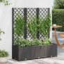 Garden Black 120 x 40 x 136 cm Image 5
