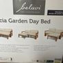 New Boxed Acacia Garden Day Bed  RRP 199.99 Image 3