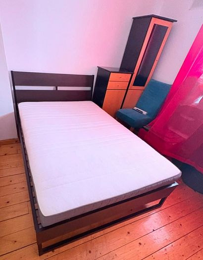 Double bed with Mattress