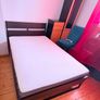 Double bed with Mattress Image 2