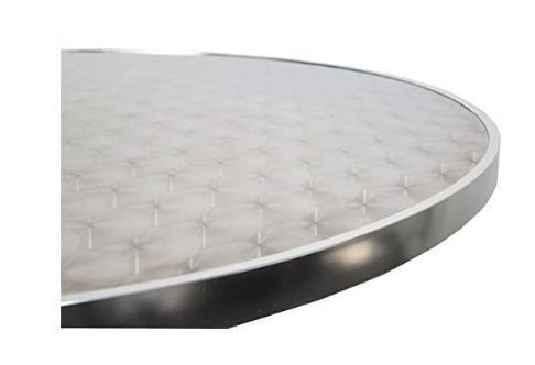 Aluminium Standing Table Height Adjustable Foldable Base with Concrete Inlet