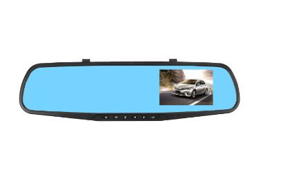 3.5 Car DVR HD 1080P Dual Lens Rearview Dash Cam LCD Recorder Rear Camera