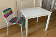 Kids table and chair