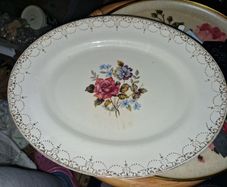 Arklow Pottery Floral Platter Sets