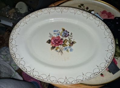 Arklow Pottery Floral Platter Sets