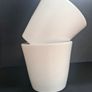 DK, Ceramic white plant  pot, flower pot, new Image 2